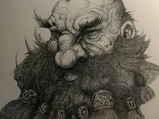 矮人·魔兽世界·点画法