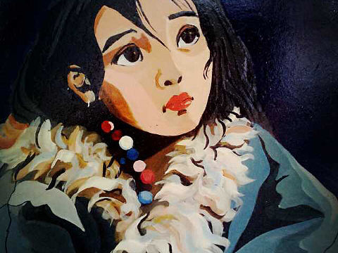 归纳漆画/色彩归纳/