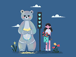 2021上半年插画练习汇总