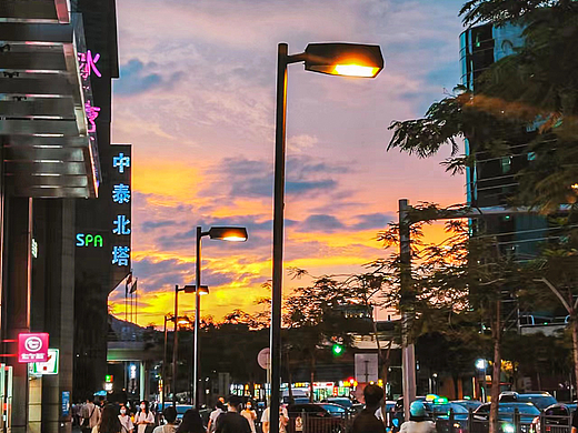 偷一点晚霞送给你➹