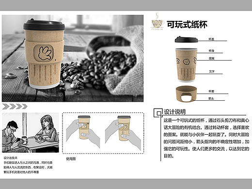 可玩式纸杯