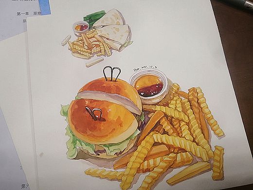 《林宗漫的饭》（个人主页-ZNTU2Nzg2MzI=） - 创作习作 - 站酷设计师ZH李霁月原创素材 - 站酷ZCOOL