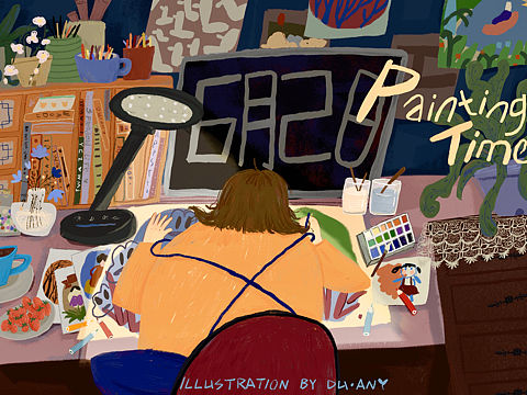 绘画时间（个人主页-ZNTMwOTA5OTI=） - 商业插画 - 站酷设计师都安原创素材 - 站酷ZCOOL