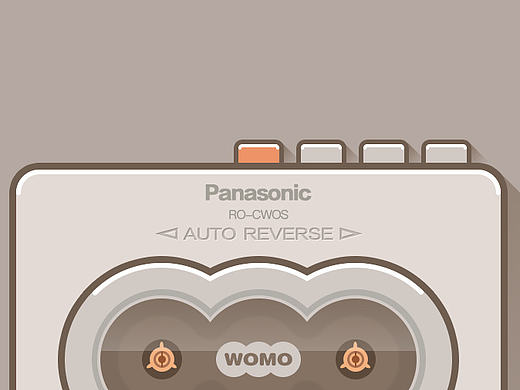 Panasonic随身听（微扁平）-随心配