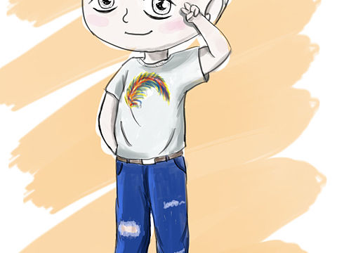 Q版人物插画（个人主页-ZNDIyMTY4MDQ=） - 创作习作 - 站酷设计师小湜原创素材 - 站酷ZCOOL