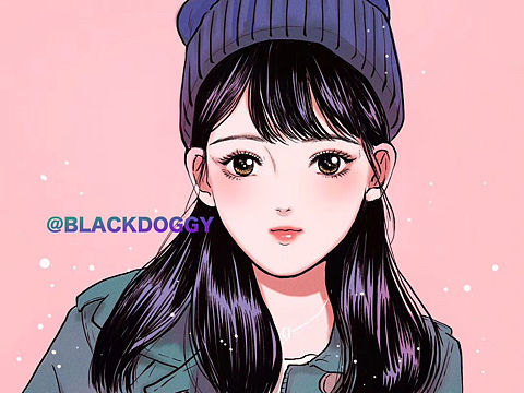 BLACKDOGGY2019 human figures drawing