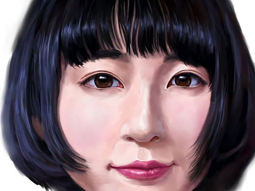 短发女孩