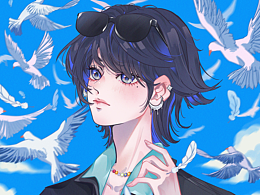 近期头像插画