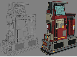 第二周作业3D辅助概括（上色）