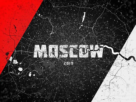 AE模板|简洁动态城市路线图机械标志展示广告游戏亮点