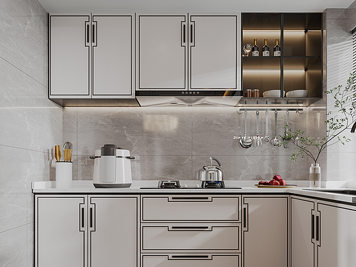 滨江新城G1-2新中式样板房