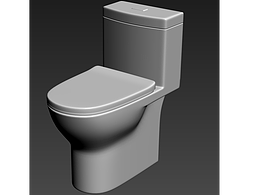 馬桶3D建模