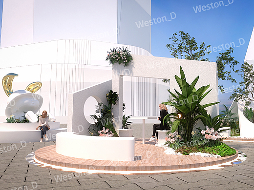 外景美陳測試（個人主頁-ZNjM0NTUxMTY=） - 建筑/空間 - 站酷設(shè)計師Weston_D原創(chuàng)素材 - 站酷ZCOOL