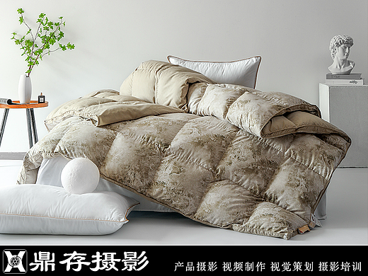 羽绒被摄影
