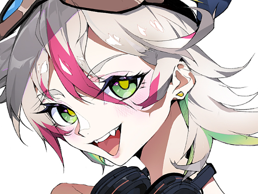 【原创头像】变色龙叛逆少女