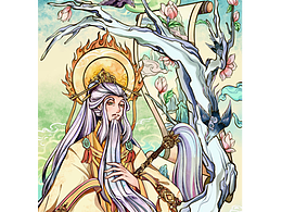 黄道十二宫拟人插画