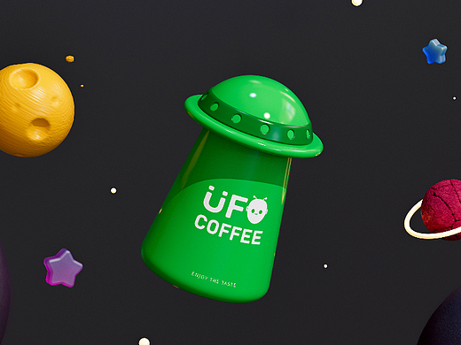 优弗咖啡 | UFO COFFEE | 咖啡品牌全案设计