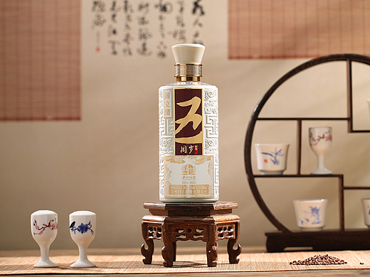 白酒摄影 | 酱香型白酒国立储寻酒联盟五周年纪念酒