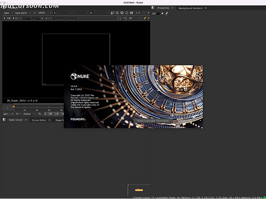 视频后期合成软件：Nuke 13 for Mac