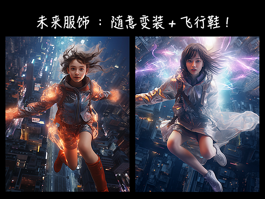 【未来服饰】百变装与飞行鞋