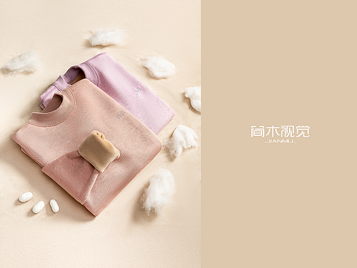 保暖内衣产品摄影丨恒源祥 × 简木视觉 秋衣秋裤拍摄
