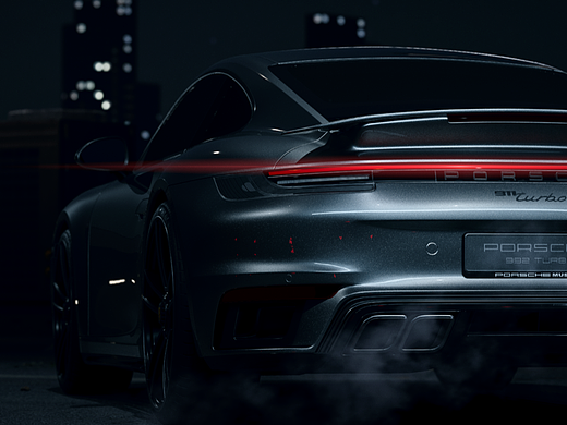 UE5 Porsche动画渲染