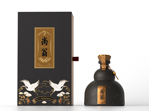 传统葫芦瓶的新演绎—露酒包装设计
