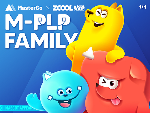 MasterGo IP形象设计 | M-PLP FAMILY