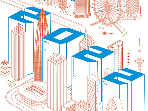 9城15展动态海报