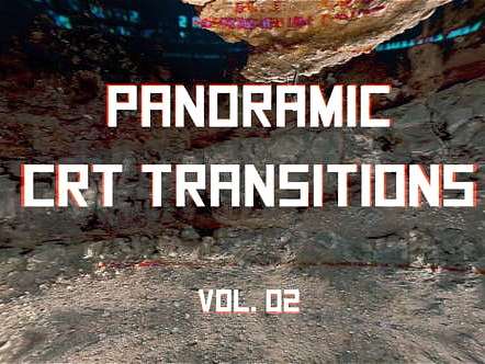 AE模板|创意动态全景转场动画标题展示广告纪录片片头