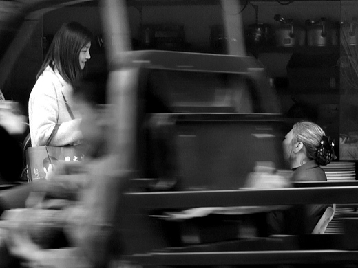 古镇的黑白摄影