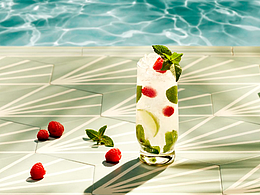 清爽夏日鸡尾酒摄影案例