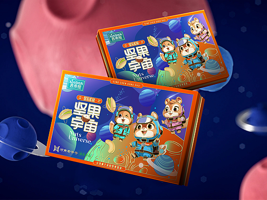 喜来顺 X 亿佳 | 坚果宇宙包装设计