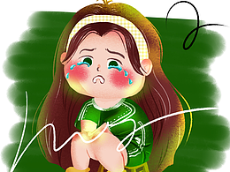 最近的一些板绘，想学习试试看