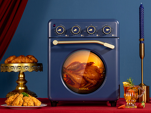 小家电摄影丨康佳烤箱  X 光轩摄影