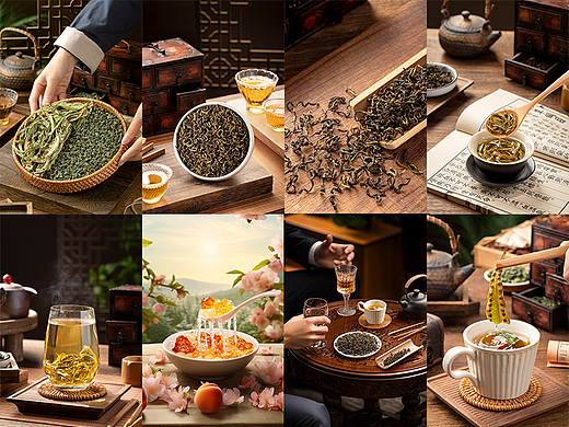 中药养生茶叶 赶黄草 桑叶茶 化石草 肾精茶 天麻桃胶 