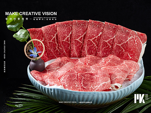 美食摄影|火锅肉卷拍摄