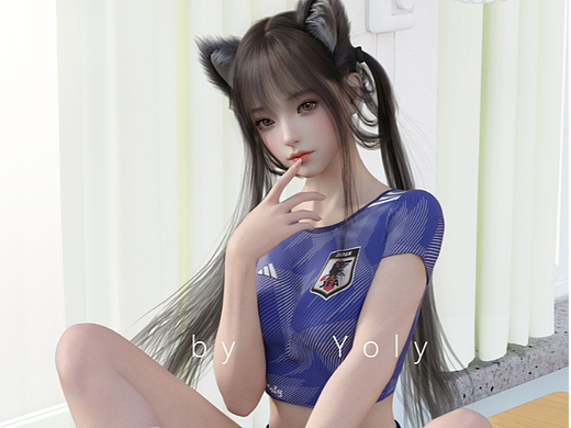 Yoly 莜莉 #087 足球宝贝 日本
