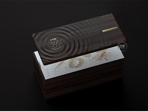 九千梯古树茶高端茶叶礼盒包装设计