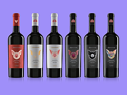 臻旺小猪酒海报