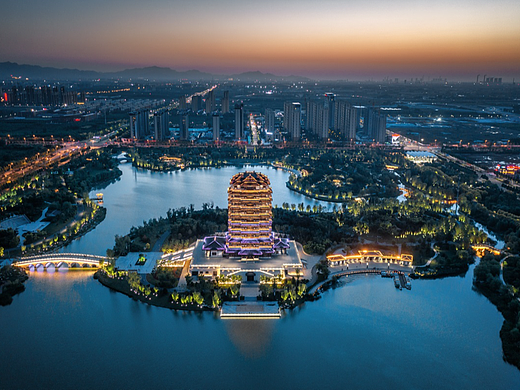 个人项目 | 记录家乡山东淄博城市景观建筑摄影