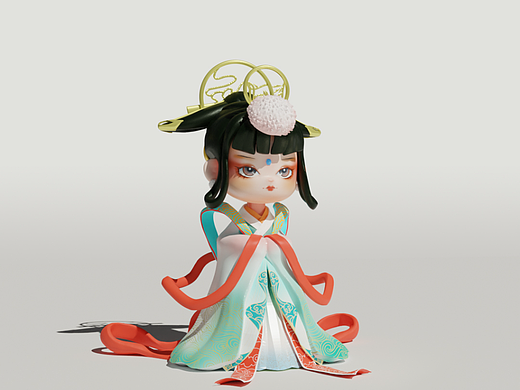 古代美人手办