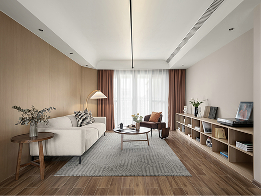 140㎡简约私宅，原木风格，治愈又温馨！