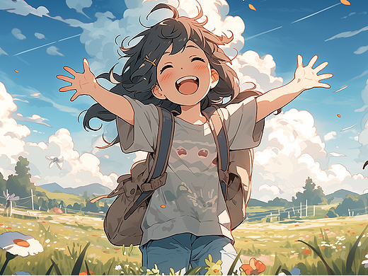 small girl(个人主页-ZNjgyOTk3NDQ=) - AI作品 - 站酷设计师Dnbobi原创素材 - 站酷ZCOOL