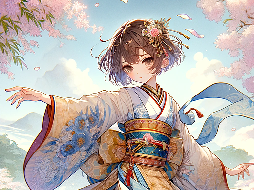 春日幻想-花舞曲（個人主頁-ZNjc0MTAzNjg=） - 概念設(shè)定 - 站酷設(shè)計師飛大橙子原創(chuàng)素材 - 站酷ZCOOL