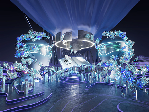 新闻出版社Mapping裸眼3D影片