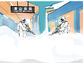 2022战疫手绘长图-唐山篇