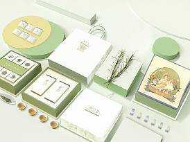 茶叶包装设计|“探早春”主题系列礼盒