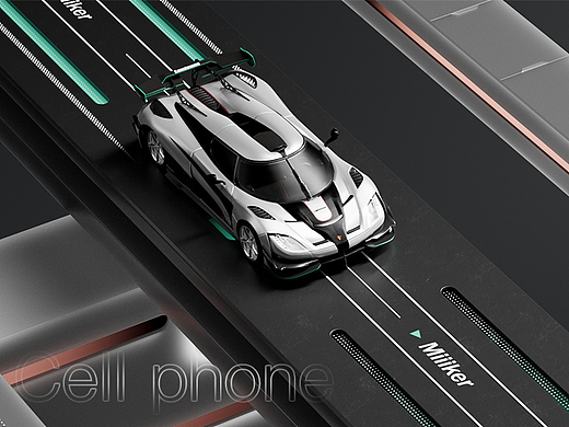 【mobile phone concept】手机概念动画渲染
