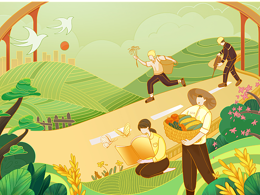 五一勞動(dòng)節(jié)致敬勞動(dòng)者（個(gè)人主頁(yè)-ZNjQ1MzU3OTI=） - 商業(yè)插畫(huà) - 站酷設(shè)計(jì)師滿(mǎn)杯甜桃原創(chuàng)素材 - 站酷ZCOOL